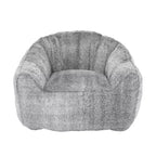 MAYEERTY Fauteuil Poire avec Accoudoirs en Mousse Haute Densité Confortable pour Adultes, Salon, Chambre à Coucher, Coin Lecture