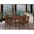 HomeStock Dinette Set Table With Leaf And Dining Chairs