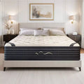 Swedrea Hybrid Mattress Medium Gel Memory Cashmere Wool in White