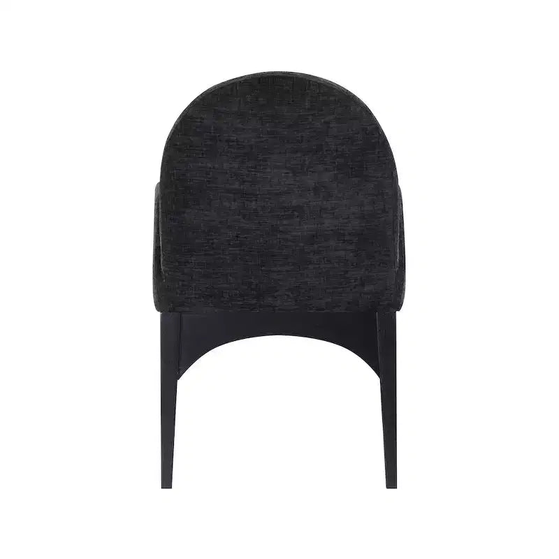 Meridian Furniture, Chaise de salle à manger en tissu chenille Waldorf