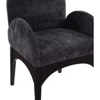 Meridian Furniture, Chaise de salle à manger en tissu chenille Waldorf