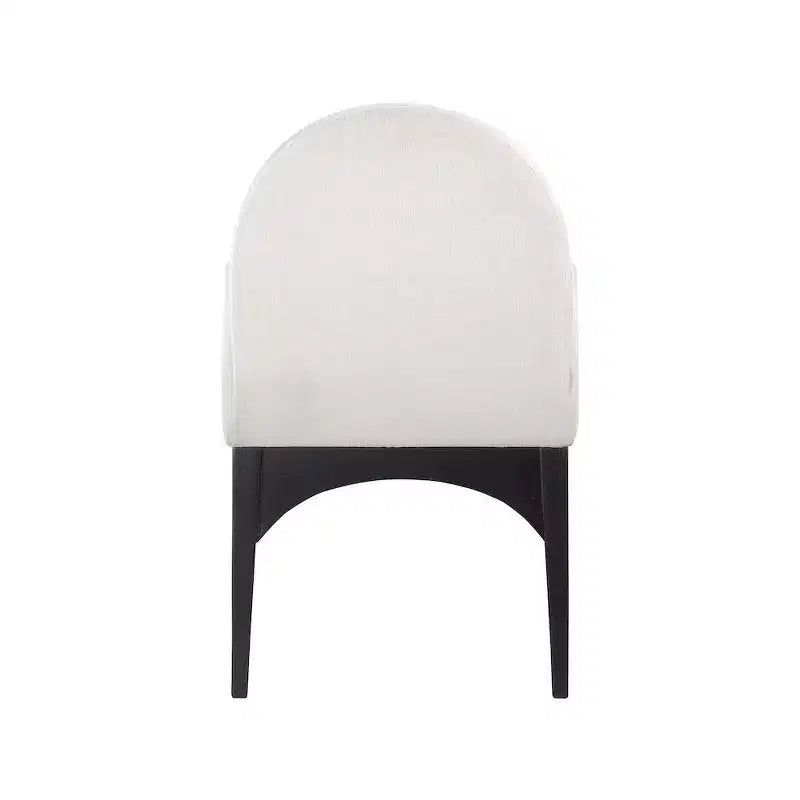 Meridian Furniture, Chaise de salle à manger en tissu chenille Waldorf