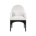 Meridian Furniture, Chaise de salle à manger en tissu chenille Waldorf
