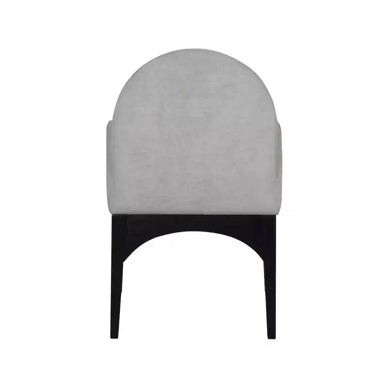 Meridian Furniture, Chaise de salle à manger en tissu chenille Waldorf