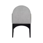 Meridian Furniture, Chaise de salle à manger en tissu chenille Waldorf