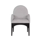 Meridian Furniture, Chaise de salle à manger en tissu chenille Waldorf