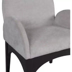 Meridian Furniture, Chaise de salle à manger en tissu chenille Waldorf