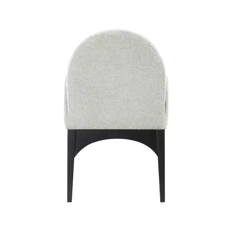 Meridian Furniture, Chaise de salle à manger en tissu chenille Waldorf