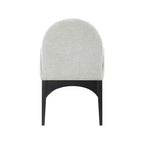 Meridian Furniture, Chaise de salle à manger en tissu chenille Waldorf