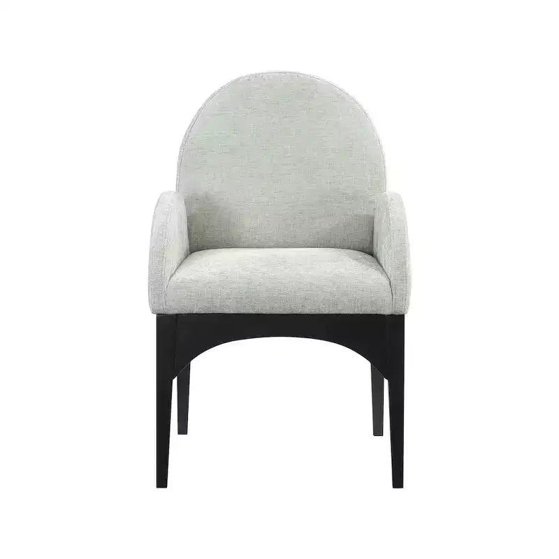 Meridian Furniture, Chaise de salle à manger en tissu chenille Waldorf