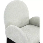 Meridian Furniture, Chaise de salle à manger en tissu chenille Waldorf