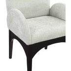 Meridian Furniture, Chaise de salle à manger en tissu chenille Waldorf