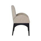 Meridian Furniture, Chaise de salle à manger en tissu chenille Waldorf