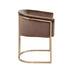Meridian Furniture, Chaise de salle à manger Tierra en velours