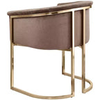 Meridian Furniture, Chaise de salle à manger Tierra en velours
