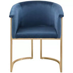 Meridian Furniture, Chaise de salle à manger Tierra en velours