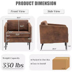 Fauteuil de salon Karl Home