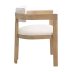 Ensemble de salle à manger rustique 7 pièces Christopher Knight Home Preyta en bois d'hévéa et tissu avec table ovale à double piedestal