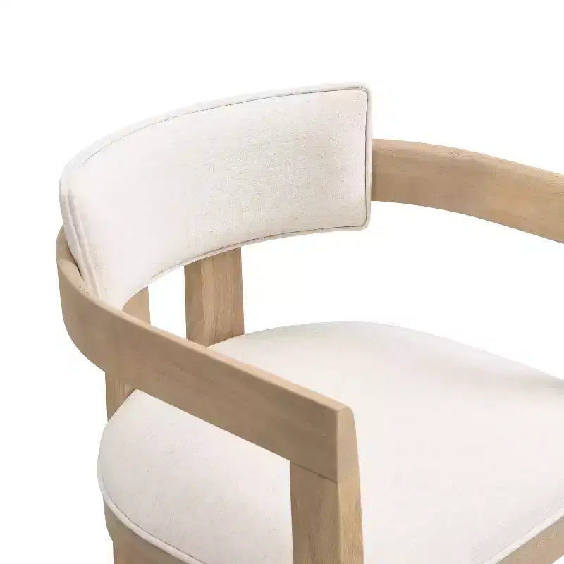 Ensemble de salle à manger rustique 7 pièces Christopher Knight Home Preyta en bois d'hévéa et tissu avec table ovale à double piedestal