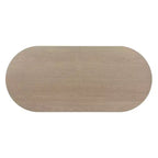 Ensemble de salle à manger rustique 7 pièces Christopher Knight Home Preyta en bois d'hévéa et tissu avec table ovale à double piedestal