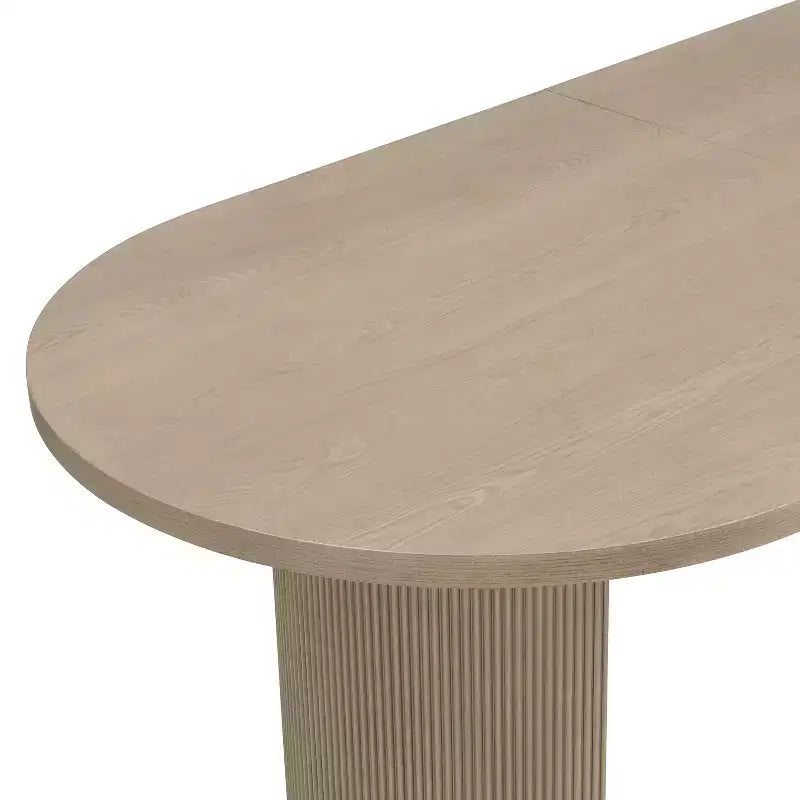 Ensemble de salle à manger rustique 7 pièces Christopher Knight Home Preyta en bois d'hévéa et tissu avec table ovale à double piedestal