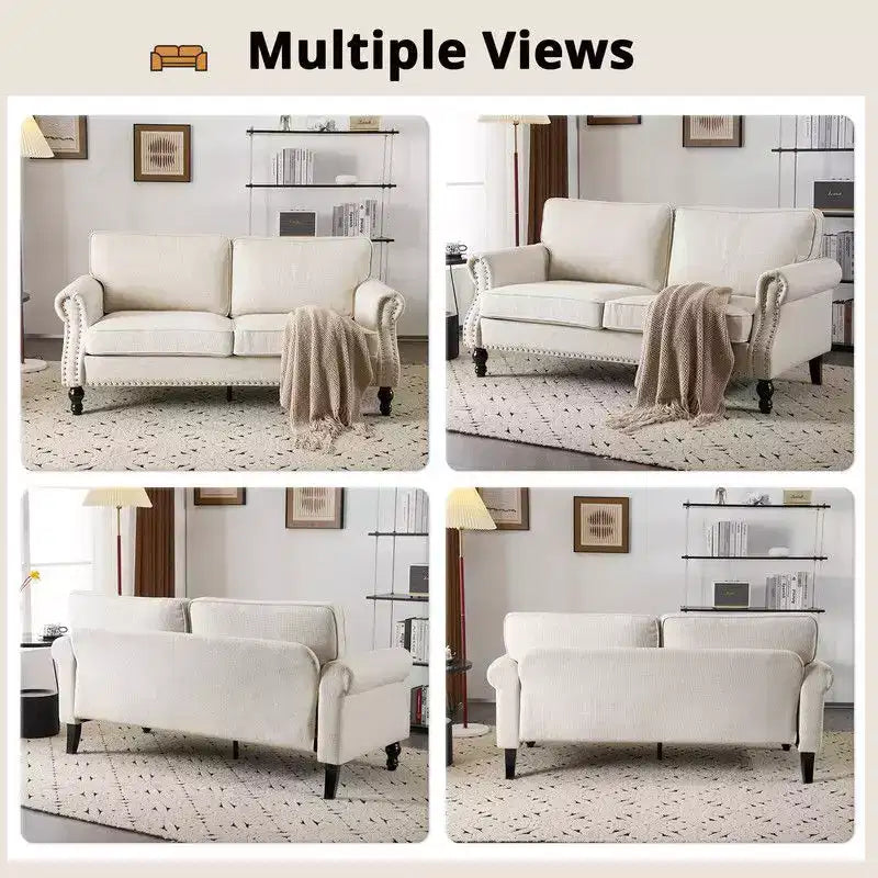 Karl Home | Causeuse Classique de 172 cm de large