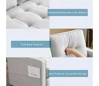 Karl Home |53.54 inch Upholstered Sofa bed Sleeper Sofa
