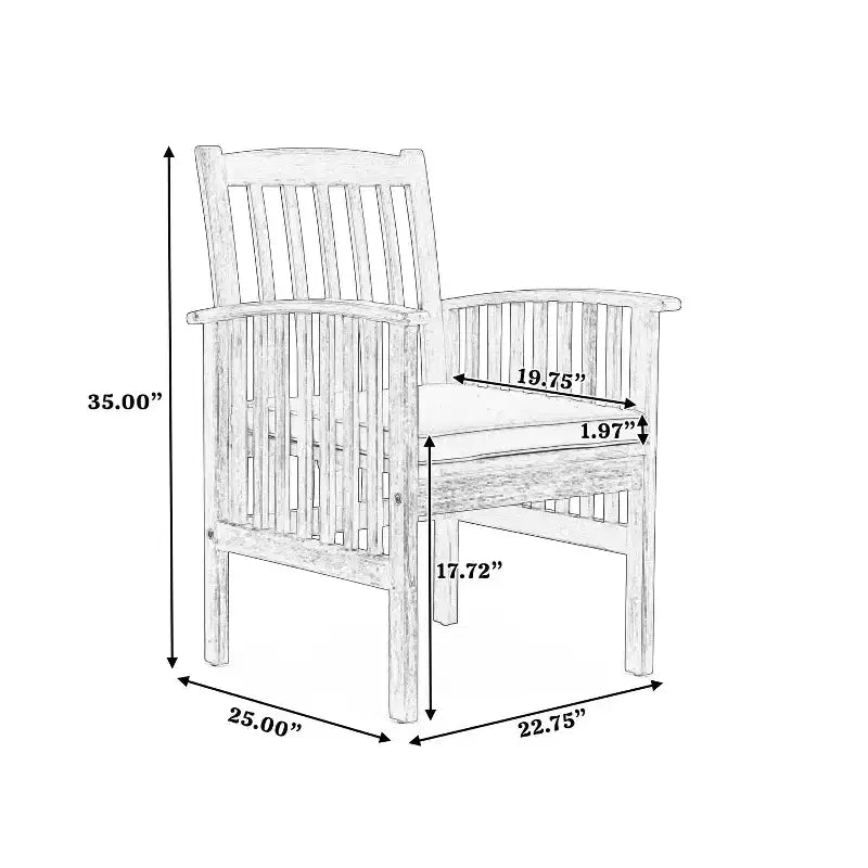 MAYEERTY Lot de 2 chaises de salle à manger avec 2 coussins souples confortables pour la salle à manger et les repas en famille