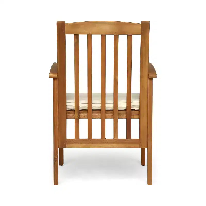 MAYEERTY Lot de 2 chaises de salle à manger avec 2 coussins souples confortables pour la salle à manger et les repas en famille