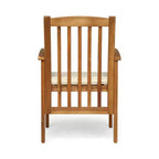 MAYEERTY Lot de 2 chaises de salle à manger avec 2 coussins souples confortables pour la salle à manger et les repas en famille