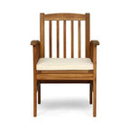 MAYEERTY Lot de 2 chaises de salle à manger avec 2 coussins souples confortables pour la salle à manger et les repas en famille