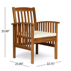 MAYEERTY Lot de 2 chaises de salle à manger avec 2 coussins souples confortables pour la salle à manger et les repas en famille