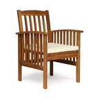 MAYEERTY Lot de 2 chaises de salle à manger avec 2 coussins souples confortables pour la salle à manger et les repas en famille