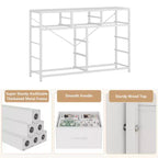 Commode à 10 tiroirs pour chambre, commode avec bacs en tissu, meuble TV pour téléviseurs jusqu'à 5 pouces, organisateur de rangement