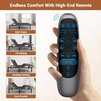 Cadre de lit réglable CuisinSmart avec massage, base de lit réglable Twin XL avec 1 port USB et veilleuse sous le lit, inclinaison tête et pieds