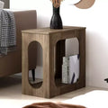Galano Doyle End Table - Knotty Oak