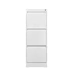 Classeur à 3 tiroirs avec serrure, armoire de classement verticale en métal, classeur sous bureau pour bureau à domicile