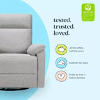 Fauteuil inclinable et planeur pivotant
