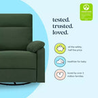 Fauteuil inclinable et planeur pivotant