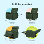 Fauteuil inclinable et planeur pivotant