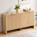 Spruce & Spring 61 Modern Sideboard Buffet Cabinet with Storage
