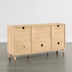 Buffet enfilade de 157 cm, Meuble de rangement moderne