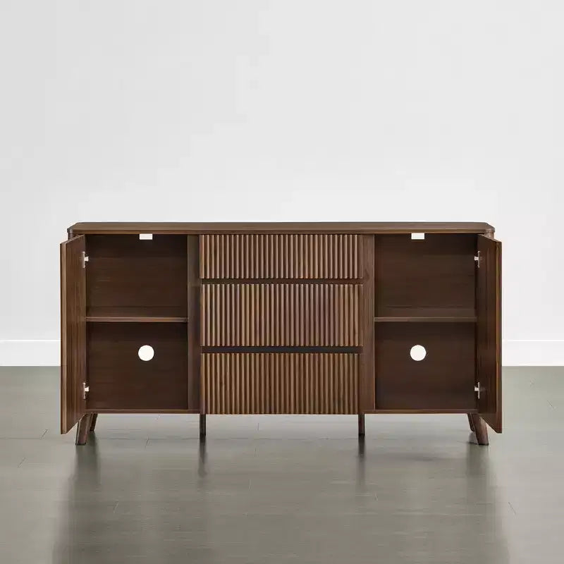 Buffet enfilade de 157 cm, Meuble de rangement moderne