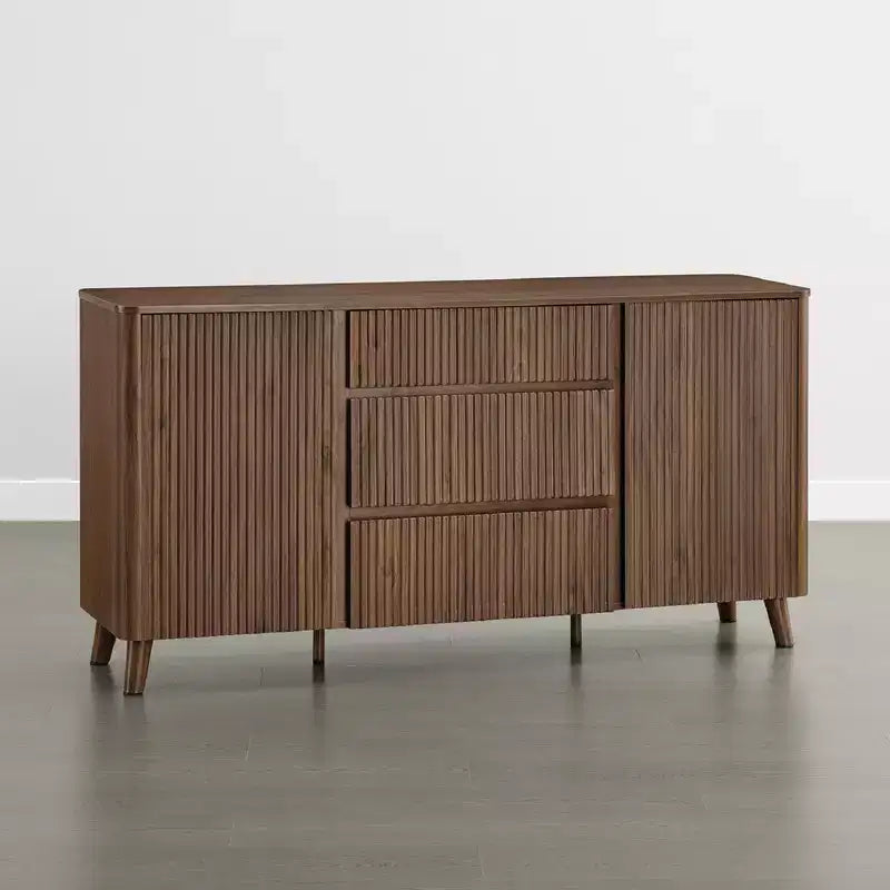 Buffet enfilade de 157 cm, Meuble de rangement moderne