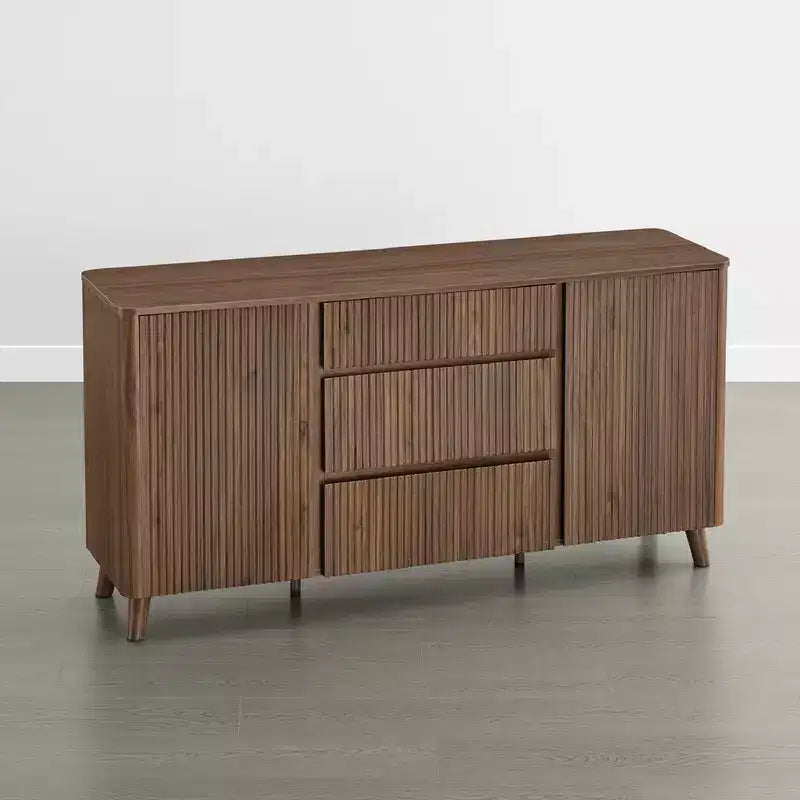 Buffet enfilade de 157 cm, Meuble de rangement moderne