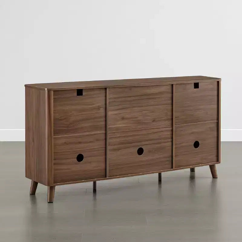 Buffet enfilade de 157 cm, Meuble de rangement moderne