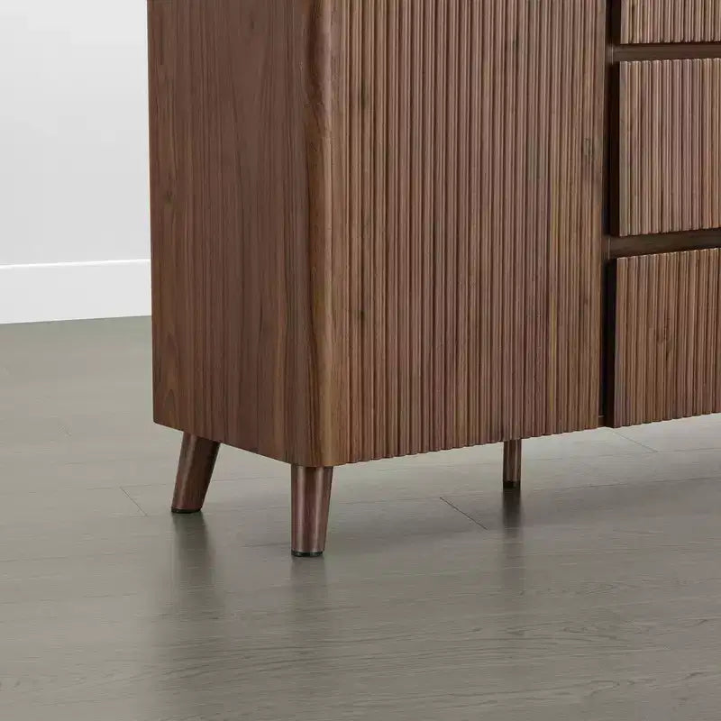 Buffet enfilade de 157 cm, Meuble de rangement moderne