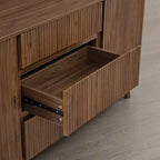 Buffet enfilade de 157 cm, Meuble de rangement moderne