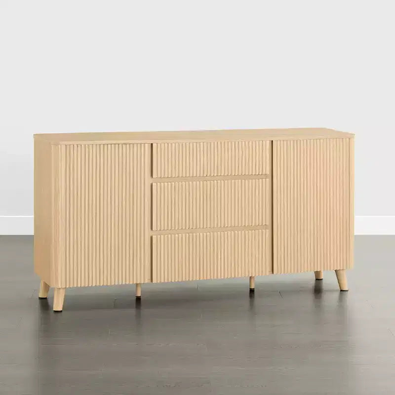 Buffet enfilade de 157 cm, Meuble de rangement moderne