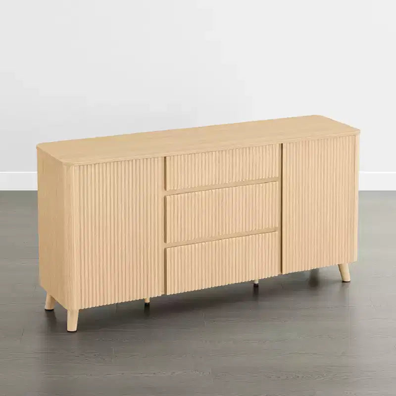 Buffet enfilade de 157 cm, Meuble de rangement moderne